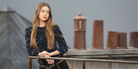 chanel ss20 fashion show gigi|Gigi Hadid Plays Ultimate Hero, Confronts Prankster During .